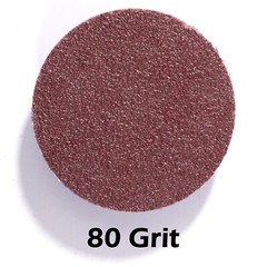 50x 2 inch 80 Grit Roll Lock Sanding Grinding Disc Die Grinder Quick Change Pads