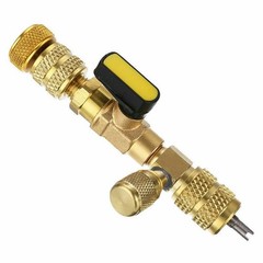 HVAC Tool AC Schrader Valve Core Remover Dual Size 5/16″&1/4″ Port Installer