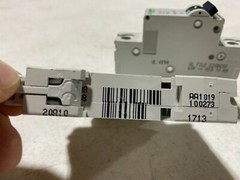 2x Schneider Electric C60 Multi 9 Circuit Breakers 2A 60V 1-Pole NOS