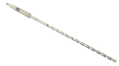 1/4″ Taper Shank Drill, Extra-Long, Fast Spiral, HSS, 118° MT-1, USA (UL-3-D-4)
