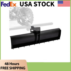 42″ATV/UTV 3-Position Blade,w/2″ Receivers,5 Adjustable Angles,Snow Plow Kit
