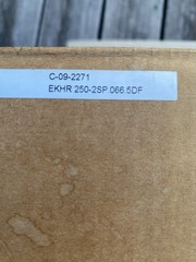 AC centrifugal Blower fan EKHR 250-2SP.066.5DF Rosenberg N50-25000 115v CFM