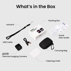 80*60 Infrared Thermal Imager Mini Thermal Imaging Camera Portable for Beginner