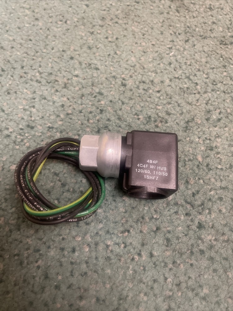 Parker coil C4F 110/120V 50/60Hz 8.5W 1/2″ npt w/ 18″ leads