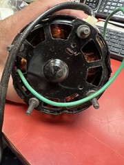 A O Smith Electric Motor 115 V 50/60 H2 Operation 1300/1550 RPM