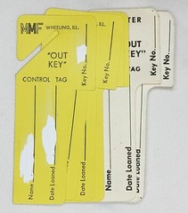 Key Cabinet Wall Mount MMF Industries Holds 40 Plus Keys