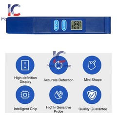 TDS Meter Digital Tester Water Quality Testing Tool for Drinking Water 0-9990ppm