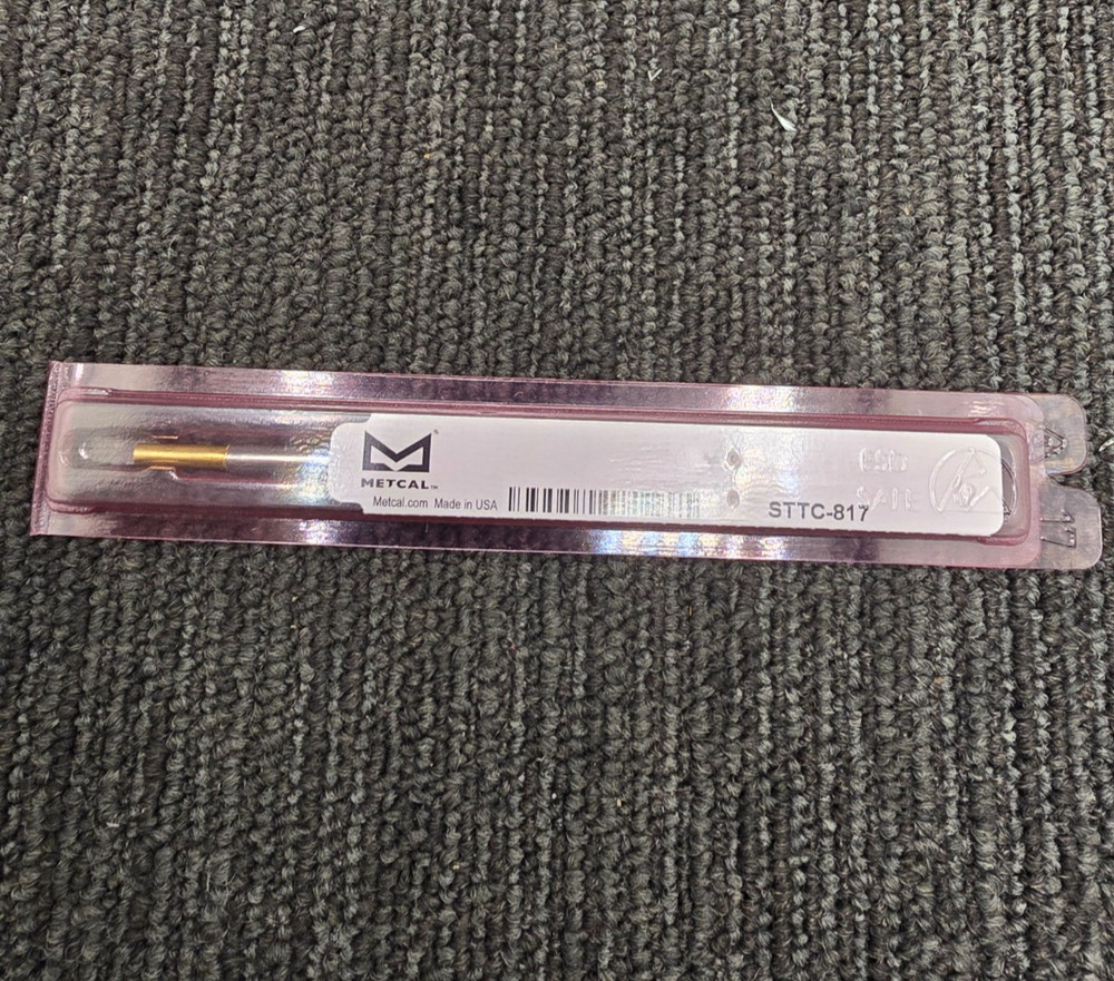 Metcal STTC-817: Soldering Tip, Chisel, 5.0mm x 7.6mm, 950 F (496 C)