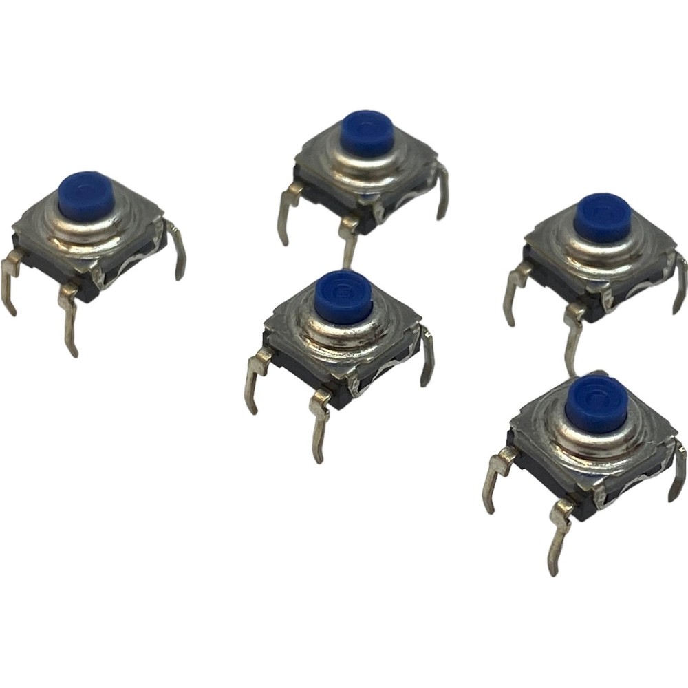 KSA0M412LFT C&K SPST Momentary Pushbutton Tactile Switch 7.4×7.4mm Qty:5