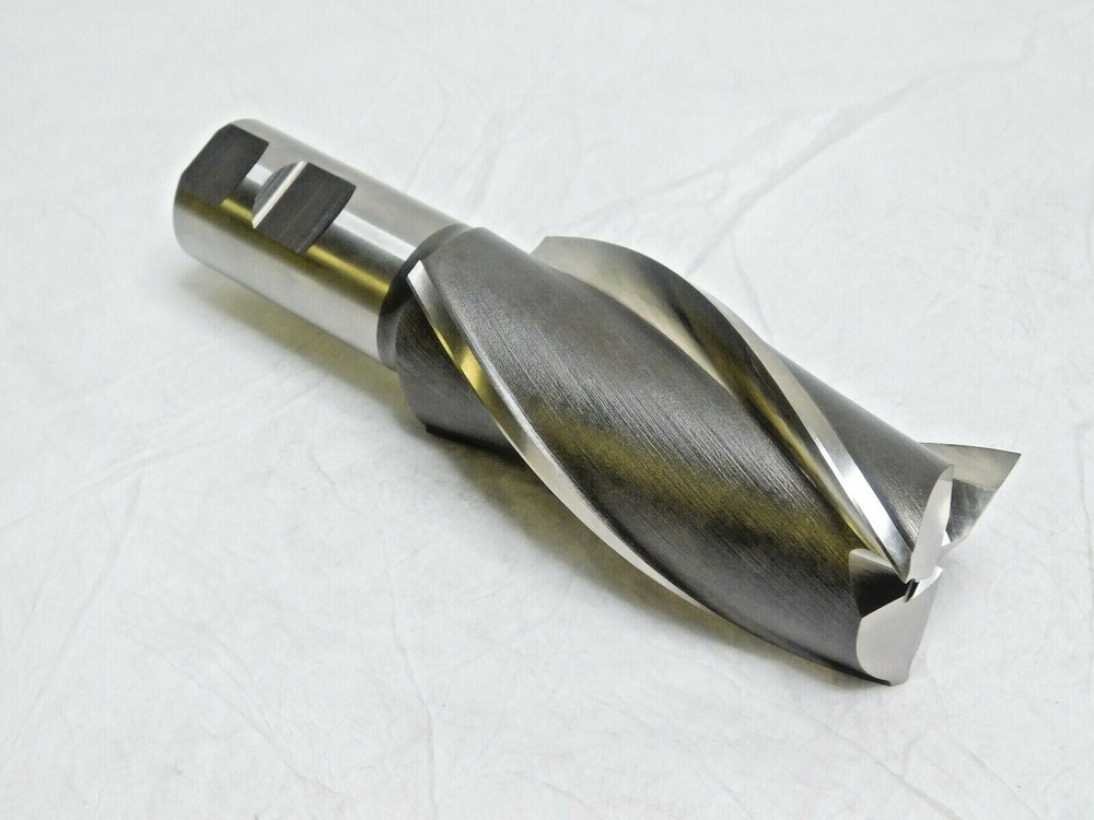 Cleveland Finishing End Mill HSS RH 2″ x 1-1/4″ x 4″ x 6-1/2″ 3FL C39752