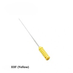 Dental Stainless Steel Nerve Barbed Broaches 25mm Needles Handle 20-60#