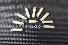 x10 STANDOFF #4-40″ x 3/4″ LONG 1/4″ HEX NUT & WASHER FEMALE MALE NYLON ESSENTRA