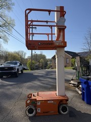 2021 SNORKEL TM16E 16’ ELECTRIC VERTICAL MAST DRIVABLE MAN PLATFORM LIFT