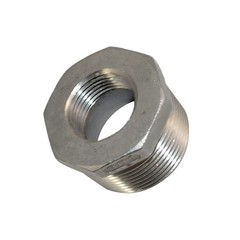 NPT Stainless steel 1-1/4″ male to 3/4″ female HEX Reducer bushing pipe adapter
