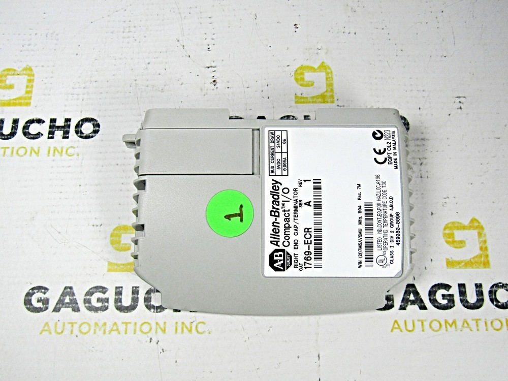 Allen Bradley 1769-ECR Ser A Compact I/O Right End Cap