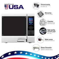22L Class B Dental Autoclave Steam Sterilizer Vacuum Sterilization Medical Use