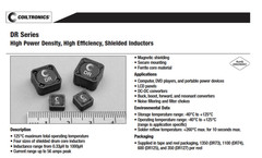 QTY (20) 10uH 2.47A SMD SHIELDED INDUCTORS (6×7.6mm) DR73-100-R COILCRAFT ROHS