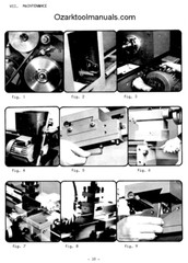 Victor 1325GHE 1340GHE Metal Lathes Owners Service Parts Manual 1485