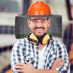 Industrial Hard Hat Sun Shield, Grey, Mesh, Reflective, Full & Standard Brim,…