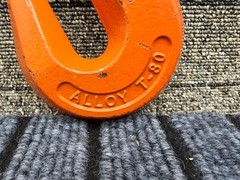 Columbus McKinnon Heavy-Duty Forged Alloy Steel 1/2″ Clevis Grab Hook Grade 80