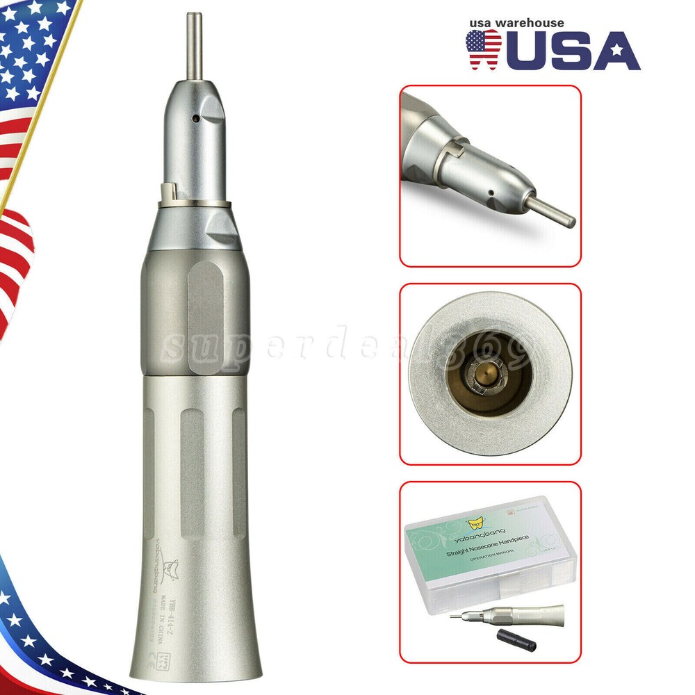 NSK Style Dental Handpiece Low Speed 1:1 direct drive Air Pressure Straight SA