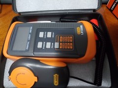 Dr.Meter LX1330B Digital Lux Light Meter 0.1 – 200,000 Range In Orange
