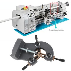 Wood Turning Steady Rest Long Service Life 3 Contacts Support for CJ0618A