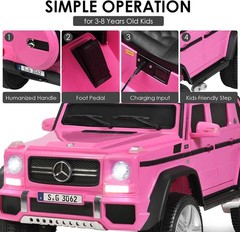 Costzon Ride on Car, Licensed Mercedes-Benz Maybach, 12V Battery Powered Vehicle
