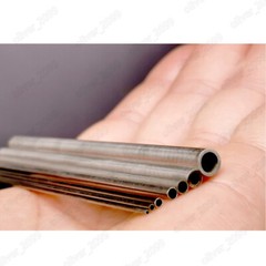 New 304 Stainless Steel Tube Pipe Smooth Surface Length 250mm Qty 4Pcs