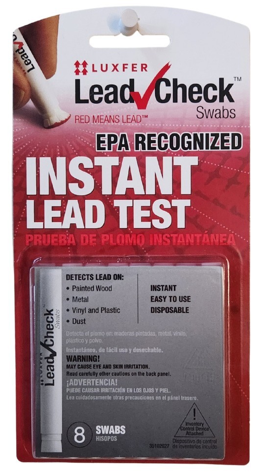 Luxfer LeadCheck™ Swabs: – Contains 8 Swabs