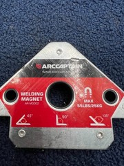 ARCCAPTAIN Welding Magnet 55LBS/25KG AR-MG002, 45° 90° 135°