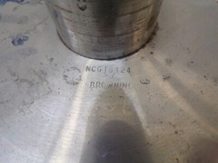 BROWNING LATHE GEAR, NCG16124, 124T, 7-7/8″OD, 1/4″BORE, 1/8X1/16 & 3/16X1/16 KW