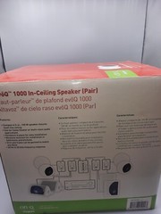 Legrand-On-Q Evoq 1000 6.5″ In-Ceiling Speakers(Pair) Paintable grill and frame