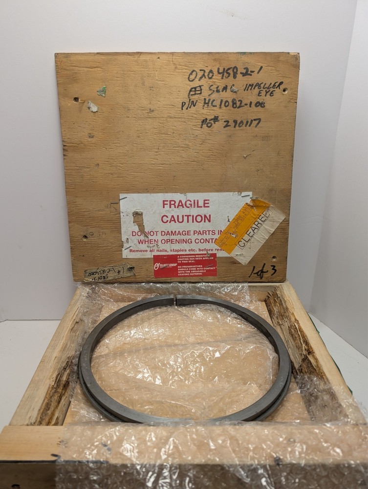 Elliott Group 020458-2-1 Impellor Eye Seal HC1082-10G
