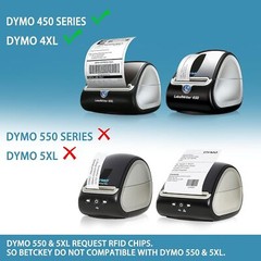 2 Rolls Direct Thermal Shipping Labels 4×6″ 220/Roll 1744907 DYMO 4XL Compatible