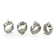 85 Sets Orthodontic Molar Bands Conv Buccal Tube Lingual Sheath Roth 022 GAC