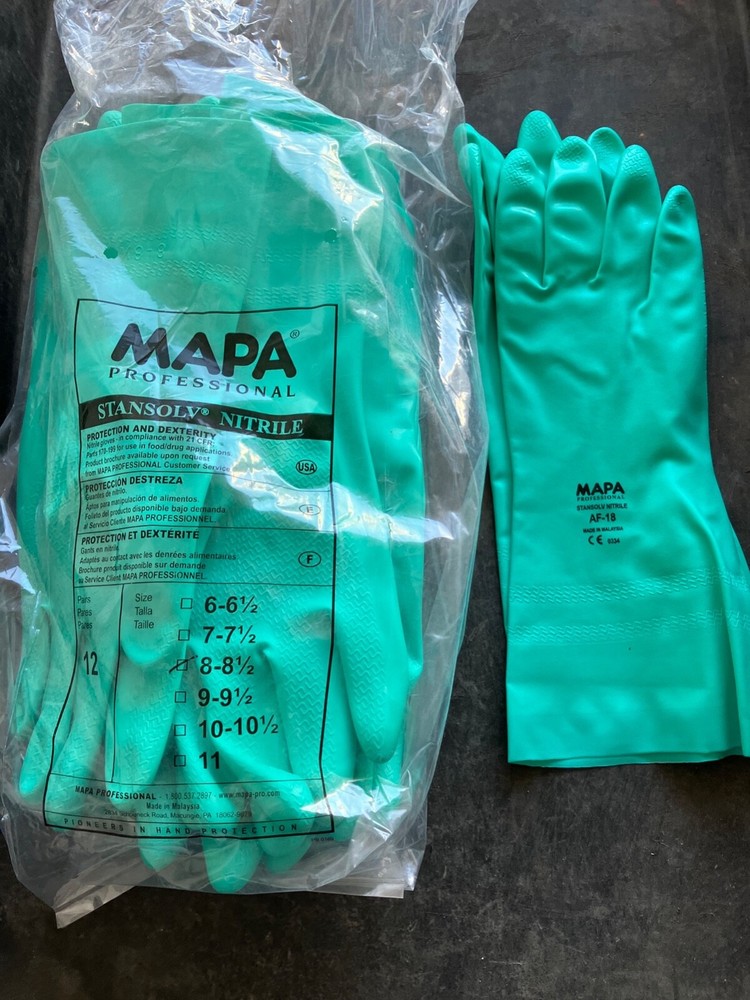 Mapa Professional Rubber Gloves (12 per pack)