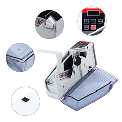 Money Counter Machine Currency Cash Bank Counterfeit Detector Cash Counting