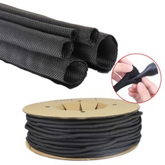 Automotive Split Loom Tubing Heat Resistant Wire Harness Cover 1/4″ to 1″ Sizes