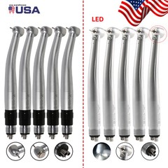 Dental High Speed LED / No-LED Handpiece Turbine / Coupler 4 Hole NSK Style sa