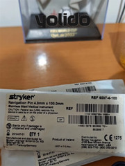 Stryker 6007-4-100 Navigation Pin 4.0mmx100.0mm Attachment Free shipping