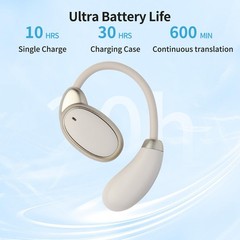 Language Translator Earbuds, Two Way Real time Translation Device in 150 Lang…