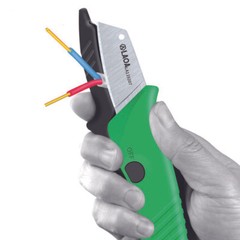 Electrician Cable Stripping Knife Stainless Wire Cutter Stripper Utility Knife