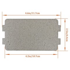 5 Pcs Microwave Oven Parts Waveguide Cover Universal Mica Sheet Microwave Oven R
