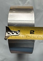 2 Rolls Aluminum Foil Tape 2″ x 150ft Adhesive HVAC Sealing Air Duct Patching