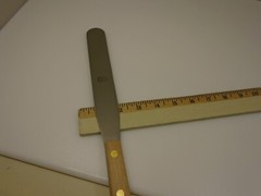 Dexter USA NOS 8 inch Hi Carbon Steel Spatula Palette Knife US Russell 1967
