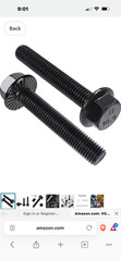 M6 x 50 mm, Steel Alloy Bolt’s 10.5 Rated