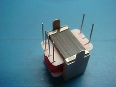 (1) T5114 TRANSFORMER 1:0.5 TELECOM 8 TERMINAL 6 PIN ACTUAL PCB THROUGH HOLE DIP