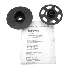 Scotch ATG Applicator Adapter (700A): 1/4-inch adapter *adapter only (Black)