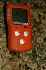 GAS CLIP MULTI GAS MGC-IR CONFINED SPACE GAS DETECTOR – SEE DESCRIPTION